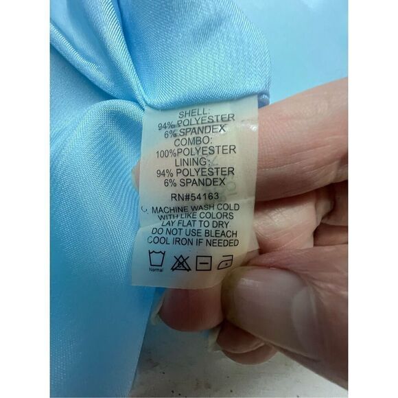 Calvin Klein Sleeveless Dress Navy Sz 12 NWT - Picture 5 of 7